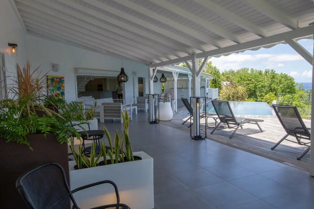 Sunset Bay - Luxueuse Villa Et Sa Magnifique Vue Les Ilets Pigeon 波尔兰特 瓜德罗普