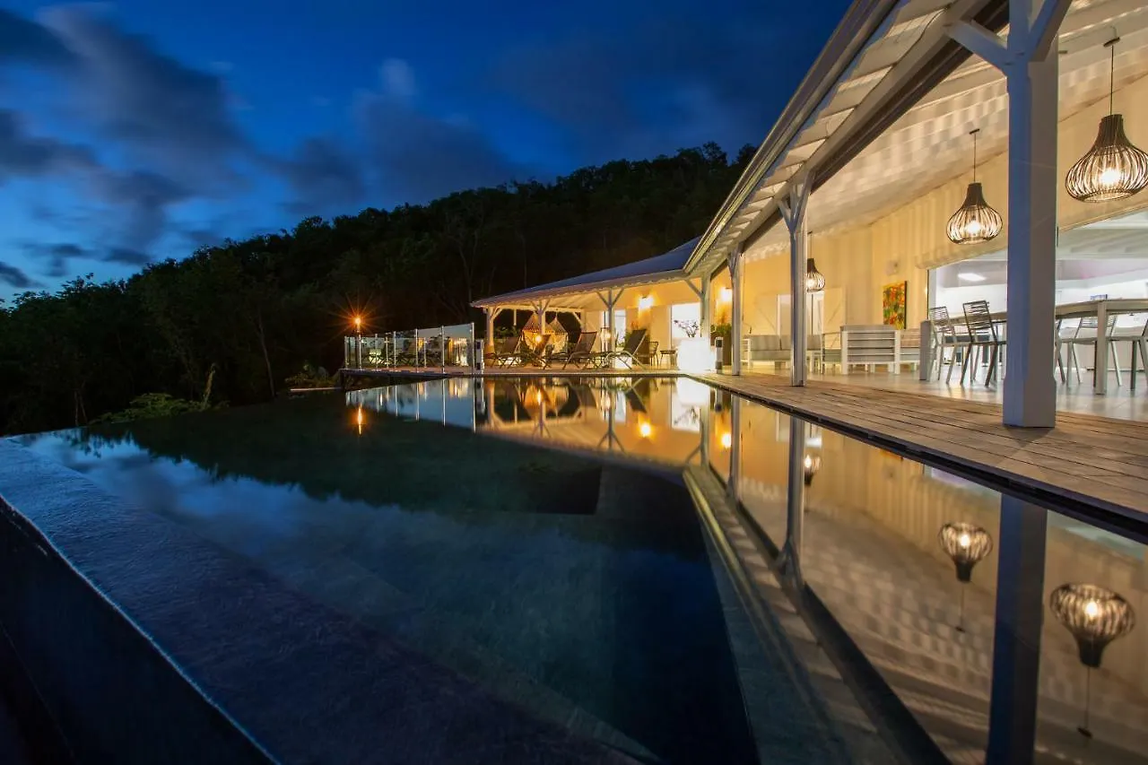 Sunset Bay - Luxueuse Villa Et Sa Magnifique Vue Les Ilets Pigeon 波尔兰特 瓜德罗普